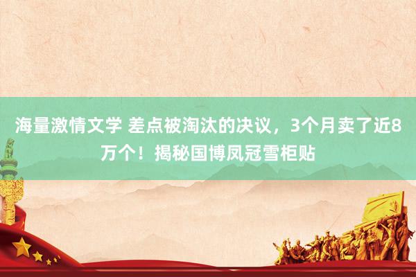 海量激情文学 差点被淘汰的决议，3个月卖了近8万个！揭秘国博凤冠雪柜贴