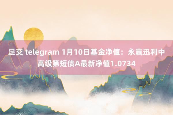 足交 telegram 1月10日基金净值：永赢迅利中高级第短债A最新净值1.0734